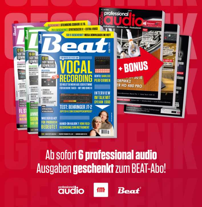 Vielen Dank, dass du Teil der BEAT-Community bist. Wir wünschen dir weiterhin viel Spaß beim Lesen, Schrauben, Produzieren und Ausprobieren!