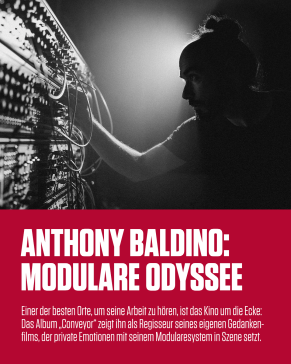 Einer der besten Orte, um Anthony Baldinos Arbeit zu hören, ist das Kino um die Ecke: Als Sounddesigner arbeitete er eng mit dem Komponisten Ludwig Göransson zusammen, um die Klangwelt von Christopher Nolans „The Odyssey“ zum Leben zu erwecken.