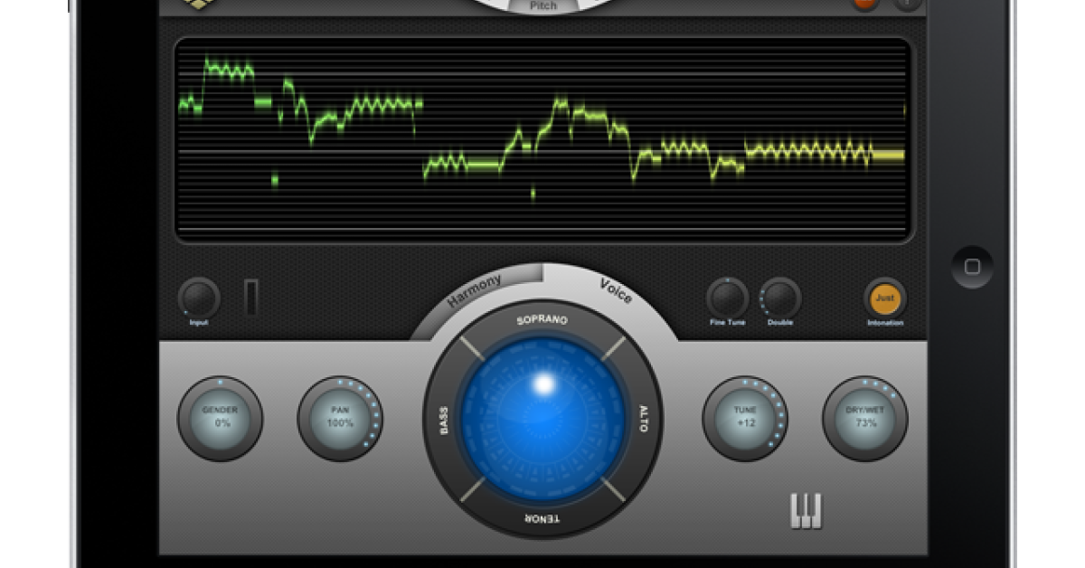 Harmony Voice Pitch Shifter für das iPad Beat