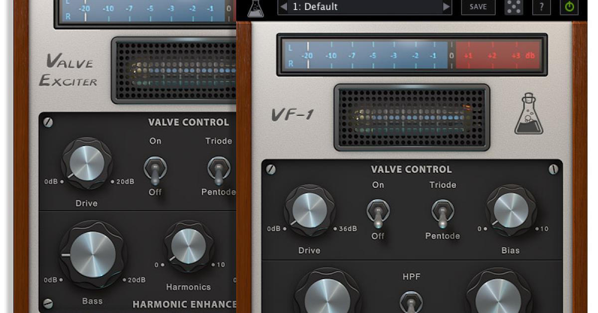 Valve Exciter und Filter EffektPlugins mit Röhrencharakter Beat