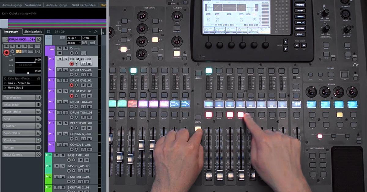 Hands on Behringer X32 Beat
