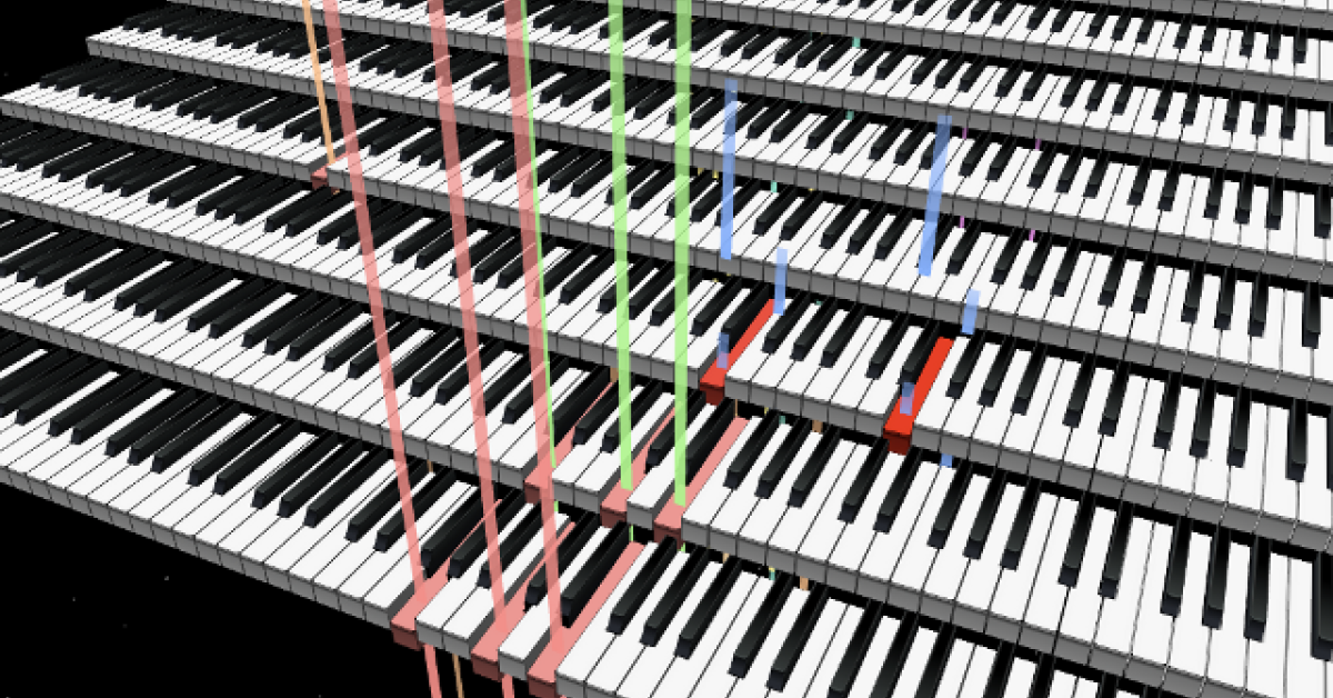 Midit MIDITrail: MIDI-Player mit 3D-Visualisierung | Beat