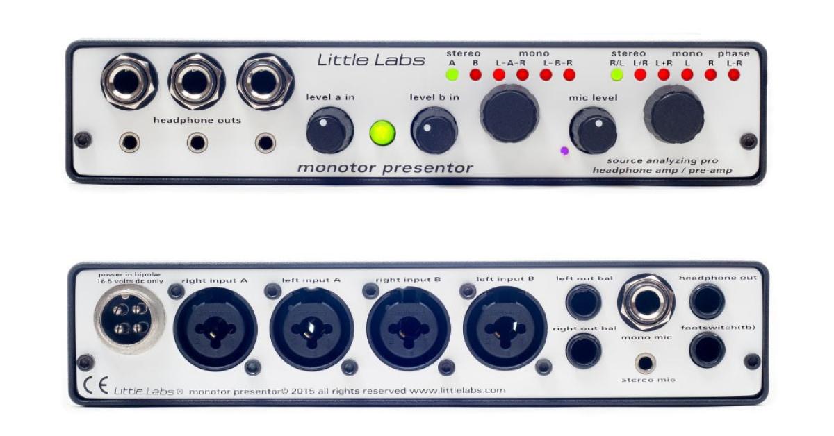 Little Labs präsentiert Monotor und Monotor Presentor Beat