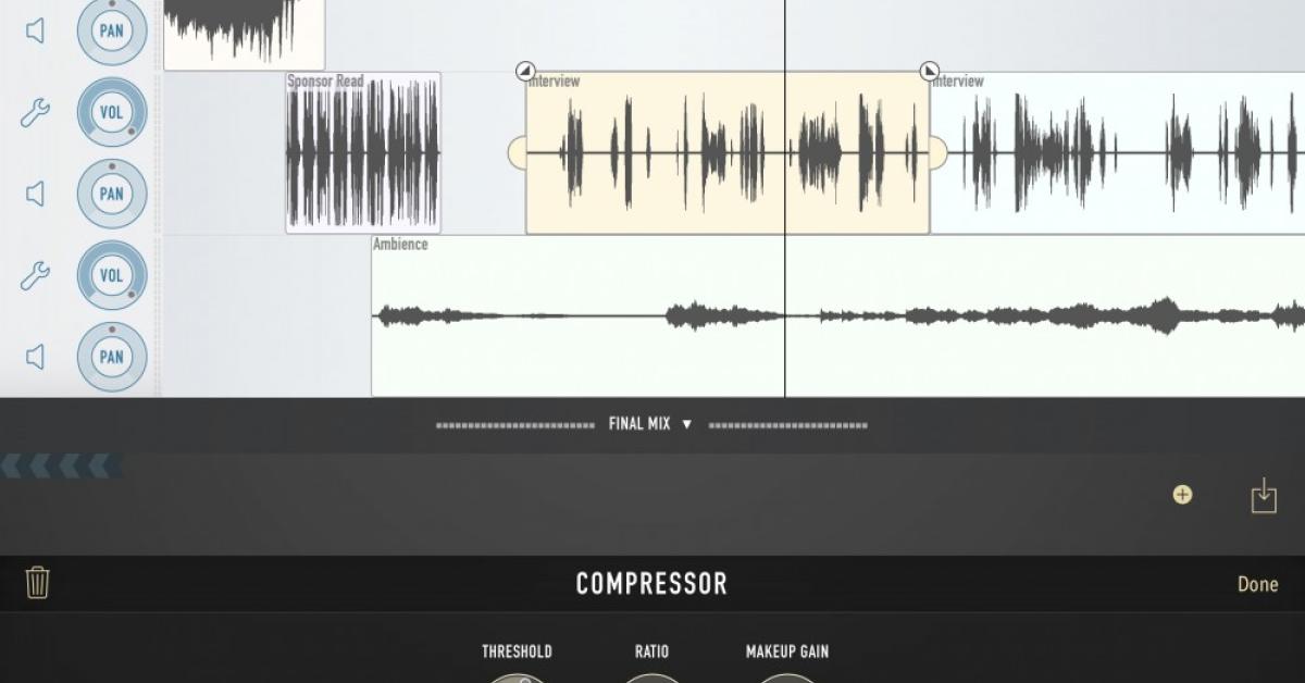 Ferrite Recording Studio für iOS Beat