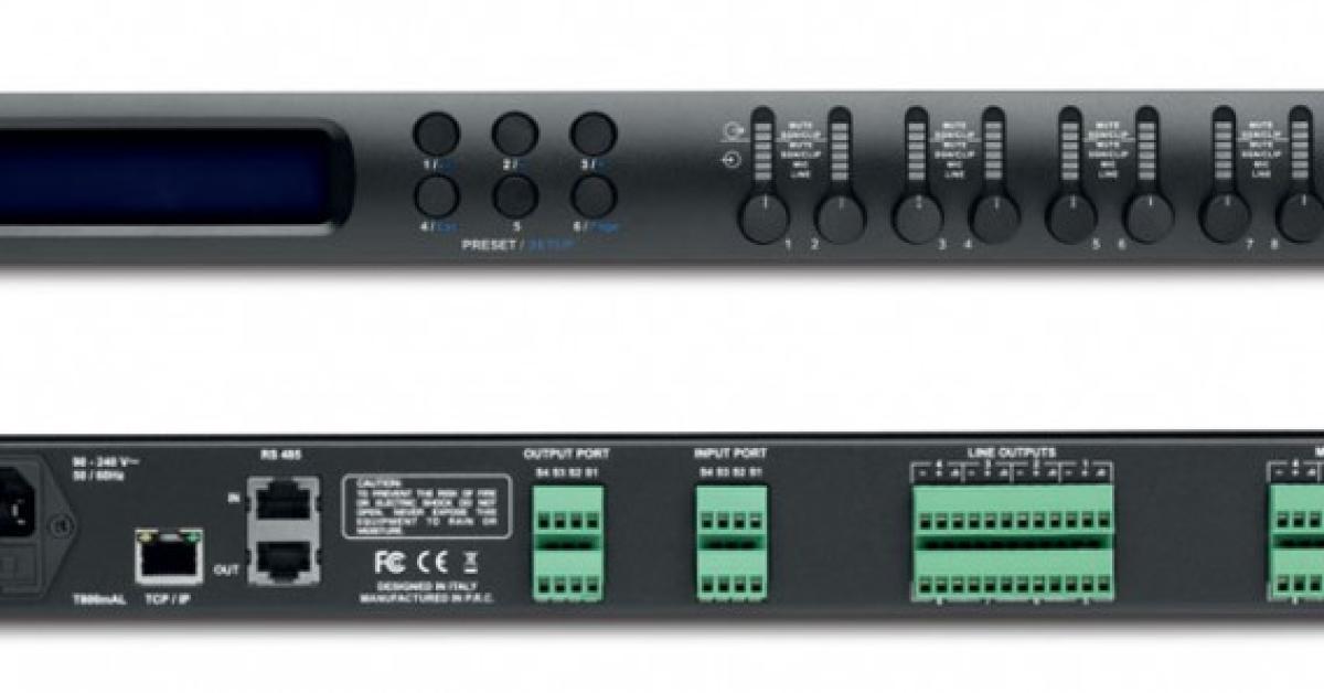 FBT DMM 8008: Digital-Matrix-Mischer mit acht Ein- und Ausgängen | Beat
