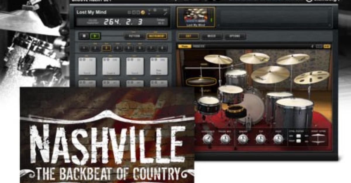 Nashville die Drum Expansion für Groove Agent Beat