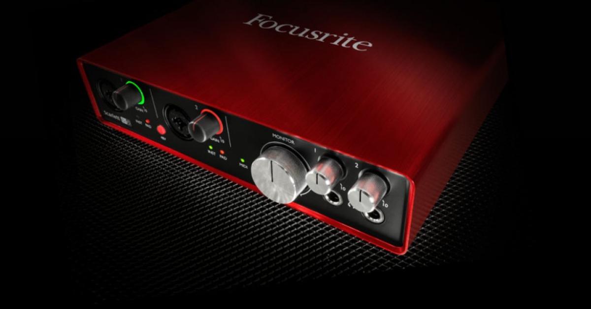 Focusrite Scarlett AudioInterfaces in der zweiten Generation Beat
