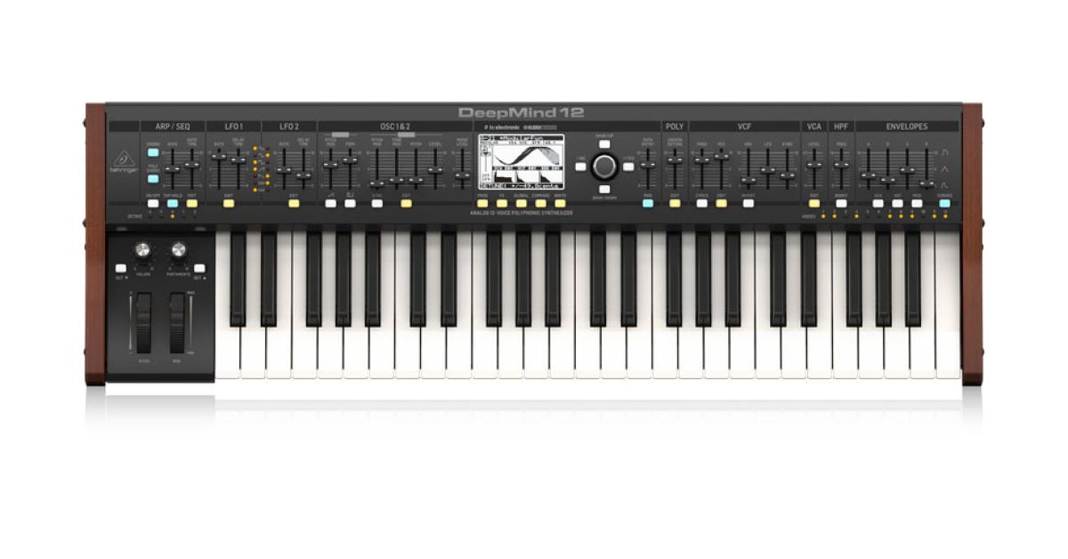Behringer DeepMind 12 im Test: Der beste polyphone Synthesizer 2017?