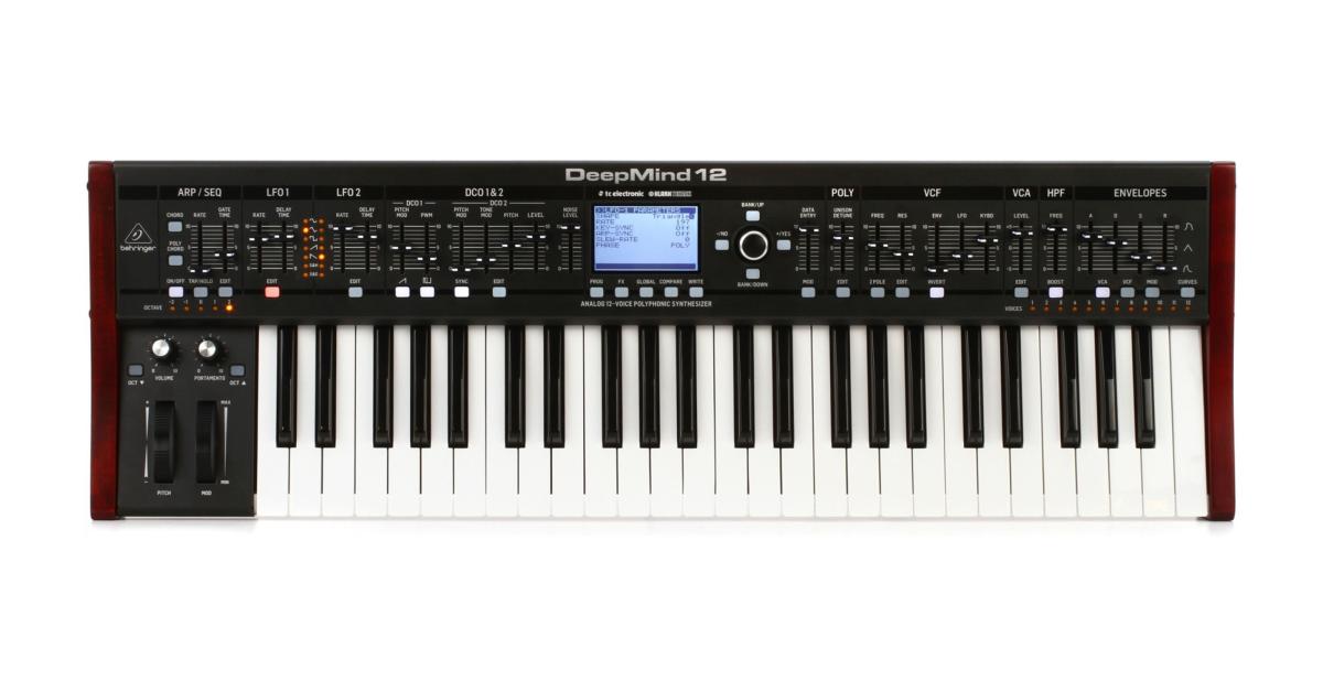 Behringer DeepMind 12 im Test Der beste polyphone Synthesizer 2017?
