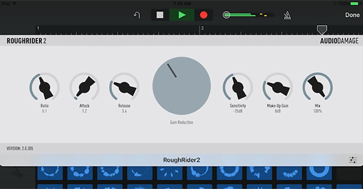Audio Damage Rough Rider 2 Kostenloser Klassiker jetzt für iOS