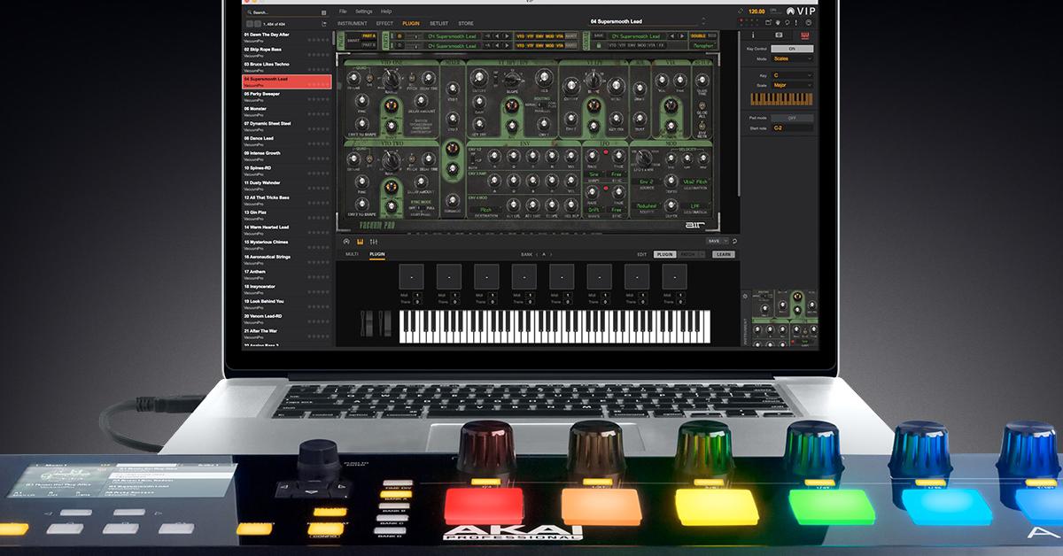 Akai VIP 3.0: VST-Steuerung noch besser