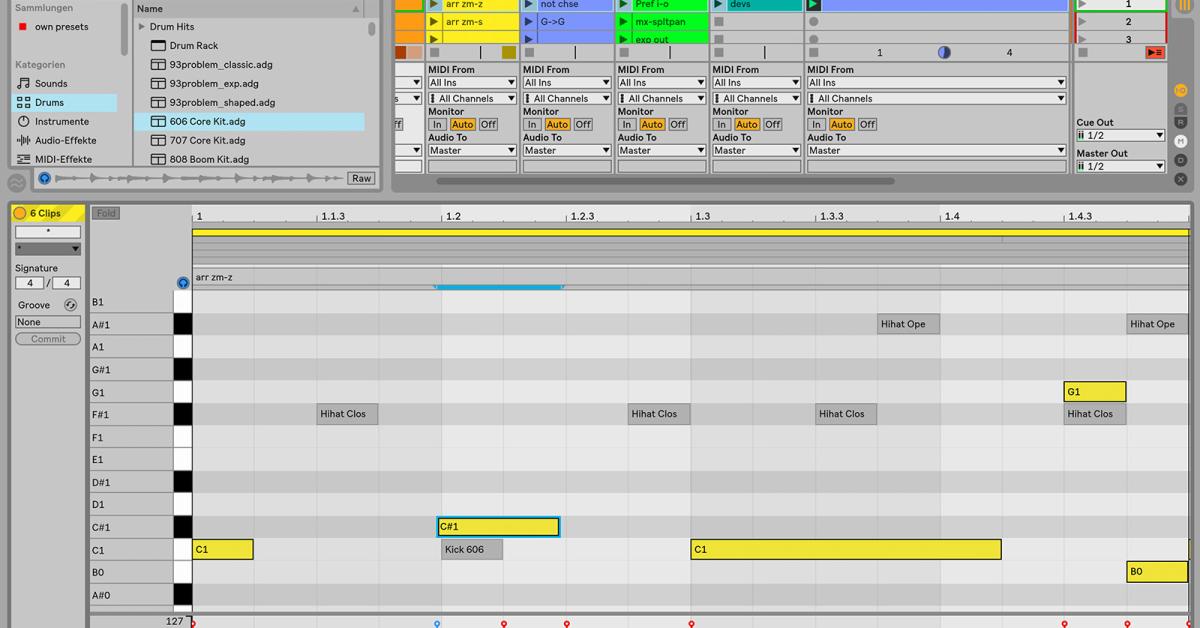 So geht's: Multi-Clip Editing in Ableton Live 10