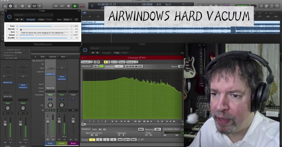 Kostenloses Plug-in: Airwindows frischt Hard Vacuum auf