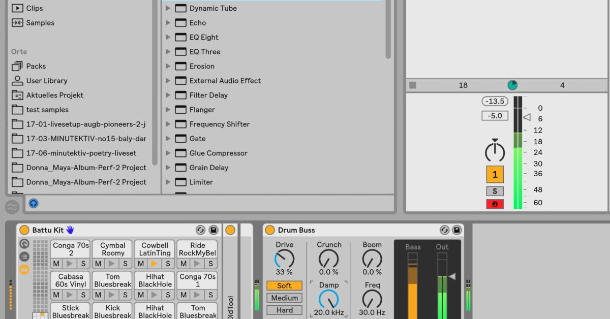 Tutorial: Beats mit dem Drum Synth in Ableton Live 10