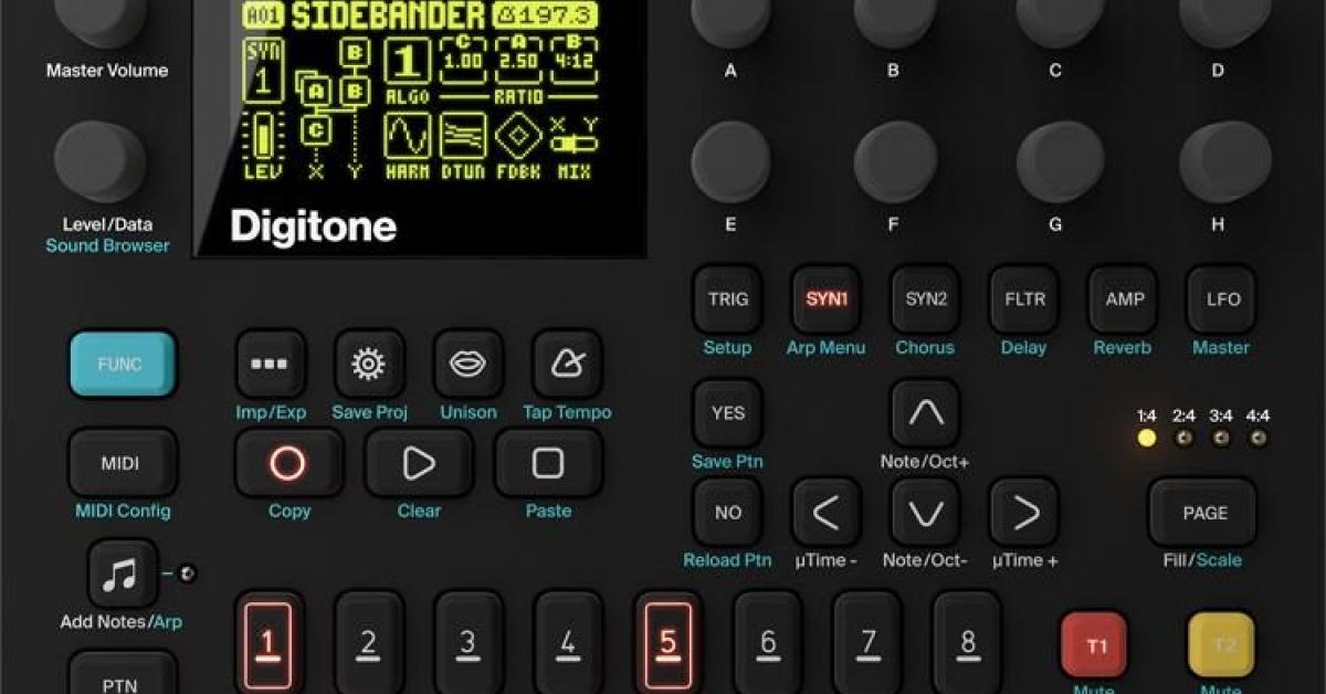 Elektron Digitone im Härtetest: ein FM-Synthesizer für die Masse?