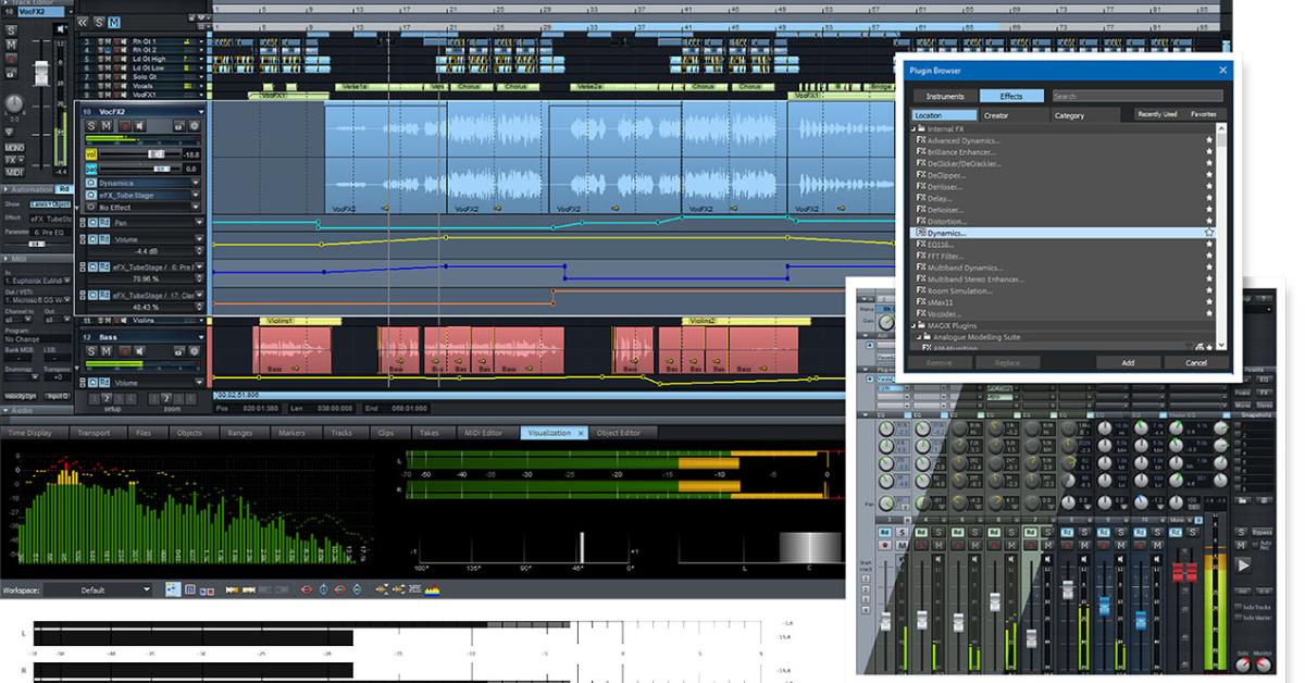 magix samplitude music studio 2018 magix samplitude music studio 2018
