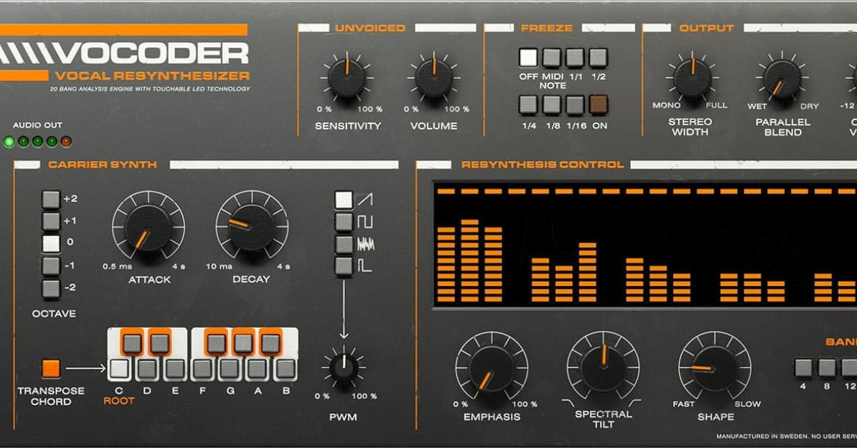 Softube Vocoder im Kurztest