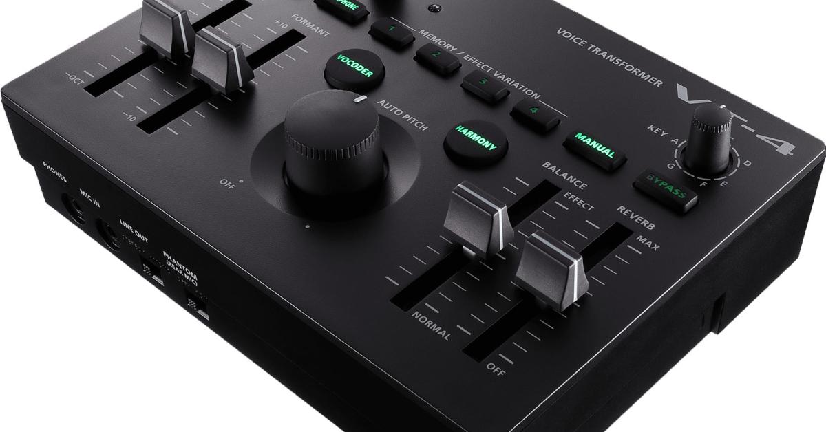 Roland VT-4 im Test: genialer Stimmenverbieger für Live und Studio 