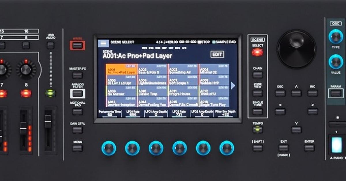 Test Roland Fantom 6 Allround Synthesizer für alle?