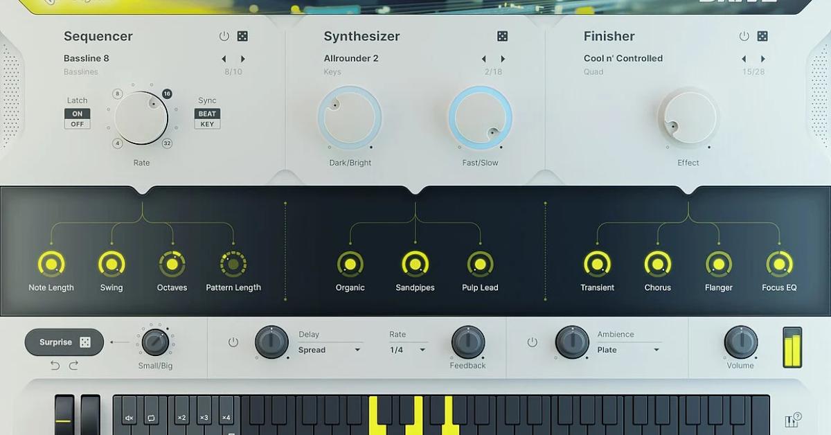 Neuer GratisSynthesizer mit MultiSamples von UJAM