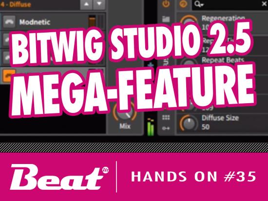 Video-Tutorial: Melodie-Generator in Bitwig Studio 2.5 selber bauen Beat Magazin