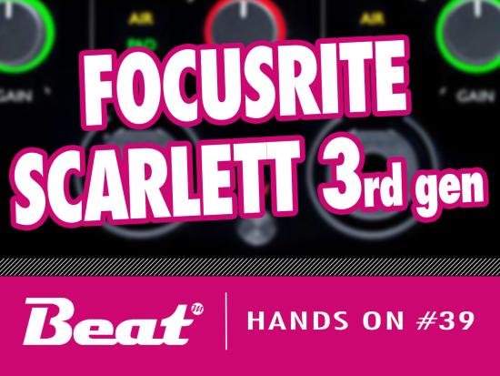 Video-Tutorial: Focusrite Scarlett 3rd gen Audio-Interfaces im Überblick Focusrite