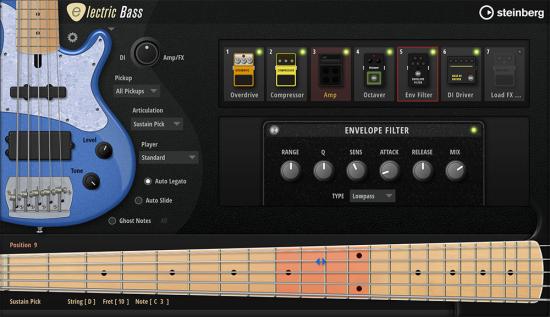 Steinberg Electric Bass: neues E-Bass-Instrument für HALion Steinberg