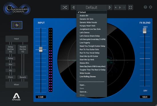 Apogee Clearmountain’s Domain: Multieffekt für dichte Räume Apogee