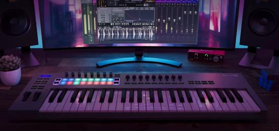 Die Controller-Keyboard Serie FLKey von Novation Novation