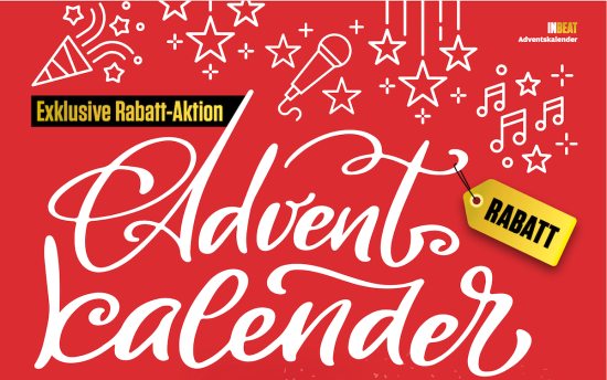 Es wird Zeit! Zeit für Weihnachten und einen anständigen Adventskalender für Musiker. Und genau den bekommst du dieses Jahr! Beat