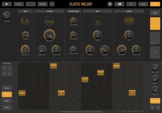 Elastic Melody MoMinstruments