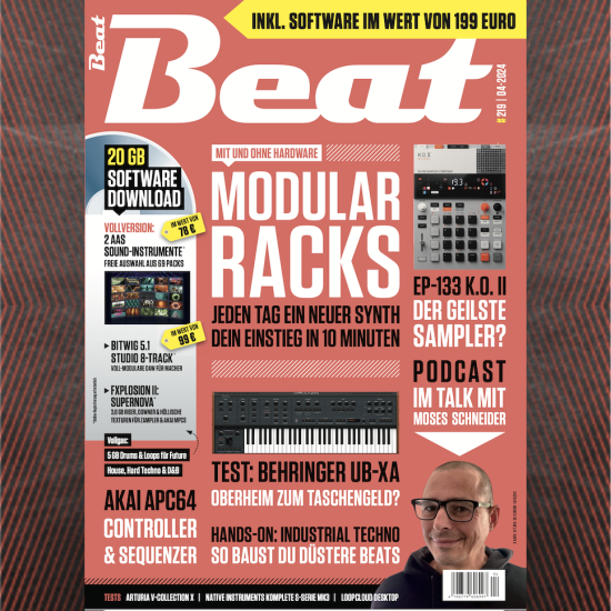 Modular Racks: Dein Einstieg in 10 Minuten + Gratis Vollversion: Zwei Instrumente von Applied Acoustics im Wert von 78 € mit Beat 04/24 Beat