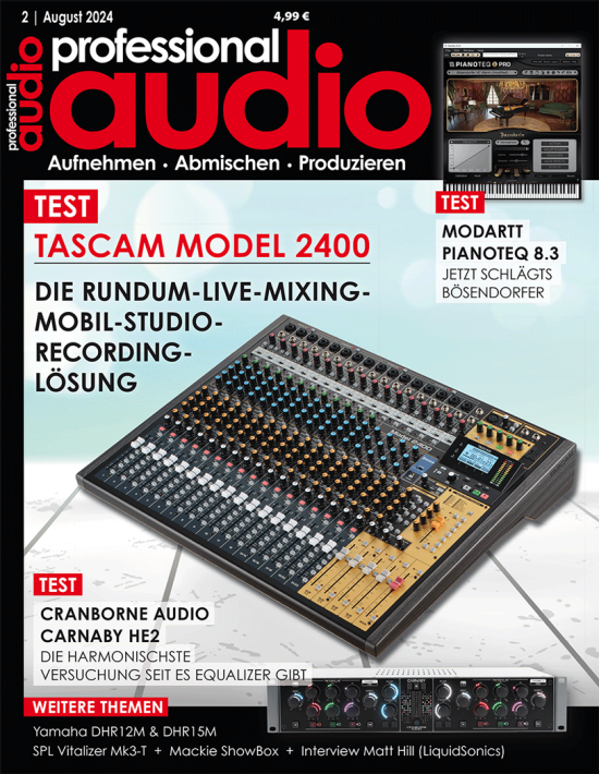 Die Sommerausgabe von professional audio ist da: Alles rund um den Schönklang. falkemedia