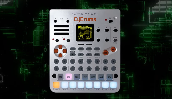 Über 500 Presets gibt es im neuen CyDrums zu entdecken Sonicware