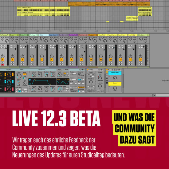 Hier tragen wir euch das ehrliche Feedback der Community zusammen und zeigen, was die Neuerungen des Updates für euren Studioalltag bedeuten.
 Beat