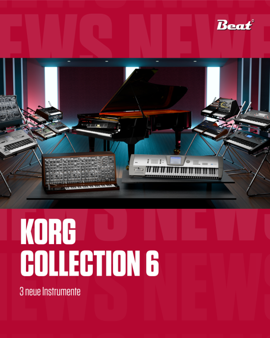 Korg hat die neue Klangerzeuger-Kollektion Collection 6 veröffentlicht. Beat